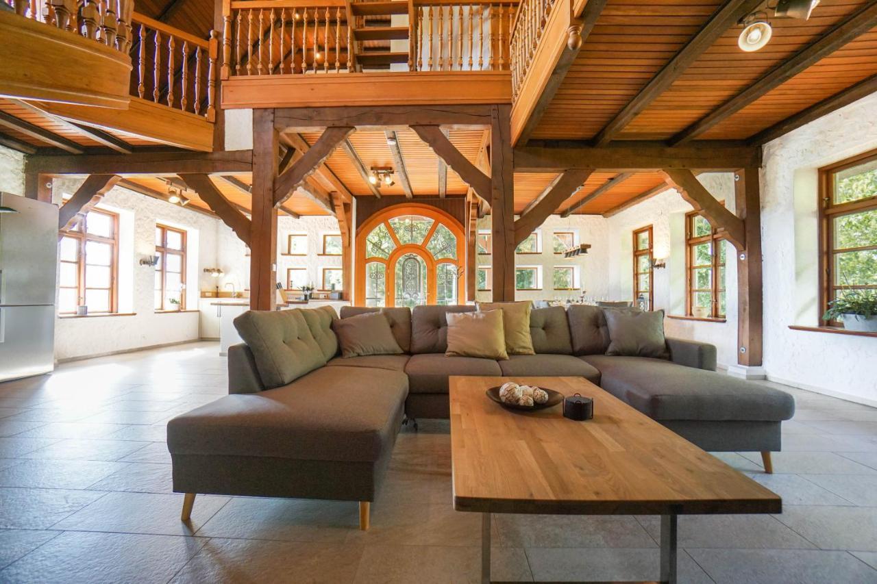 Ruhe Unter Reet-Haus Mit Sauna, Whirlpool Und Kamin Gnarrenburg Exteriér fotografie